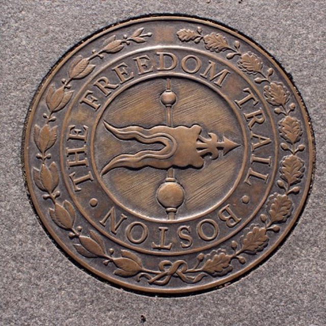 Medallion of the Freedom Trail