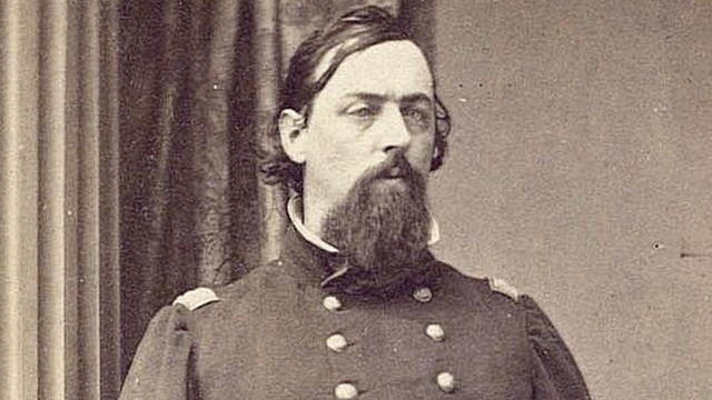 Historic image of a Union Officer in uniform